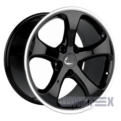 Techart Formula Rad 10x22 5x130 ET55 DIA71.6 Black